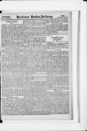 Berliner Volkszeitung vom 05.03.1908