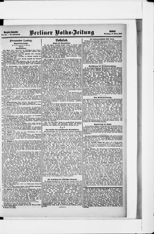 Berliner Volkszeitung vom 10.03.1908
