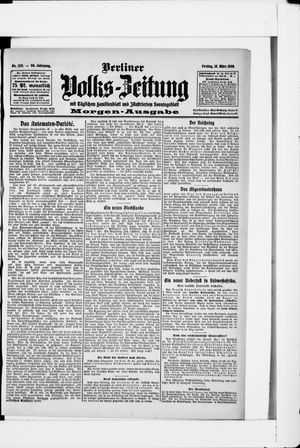 Berliner Volkszeitung vom 13.03.1908
