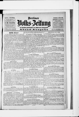Berliner Volkszeitung vom 14.03.1908