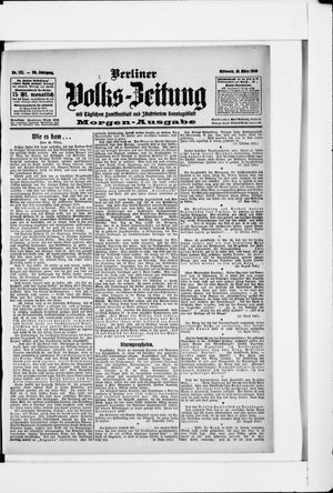 Berliner Volkszeitung vom 18.03.1908