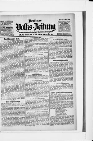 Berliner Volkszeitung vom 18.03.1908