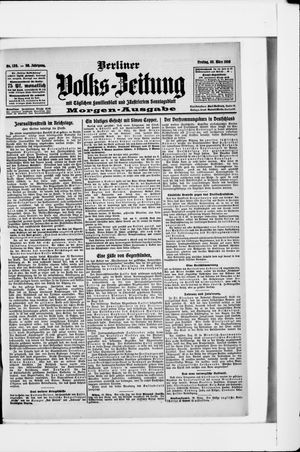 Berliner Volkszeitung on Mar 20, 1908