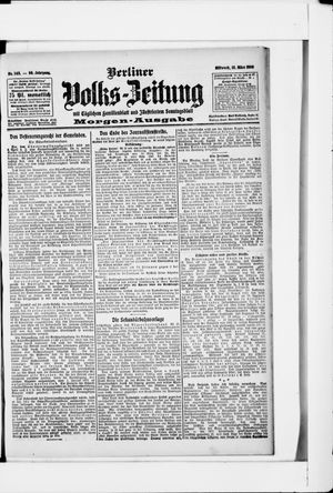 Berliner Volkszeitung vom 25.03.1908