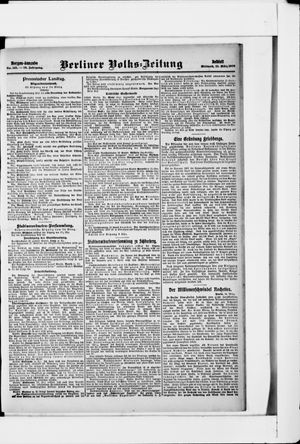 Berliner Volkszeitung vom 25.03.1908