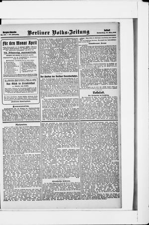 Berliner Volkszeitung on Mar 26, 1908