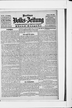 Berliner Volkszeitung vom 27.03.1908