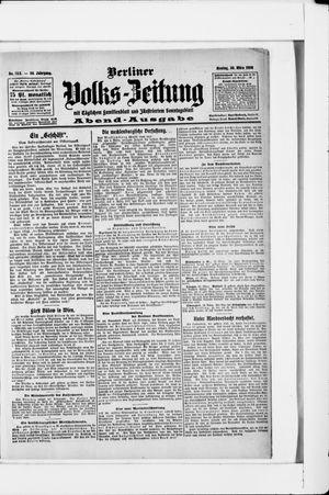 Berliner Volkszeitung vom 30.03.1908