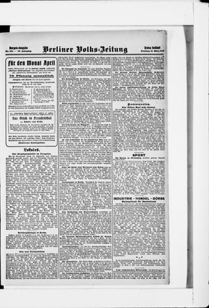 Berliner Volkszeitung vom 31.03.1908