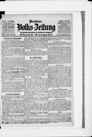 Berliner Volkszeitung vom 31.03.1908