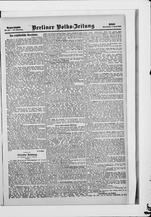 Berliner Volkszeitung on Apr 4, 1908