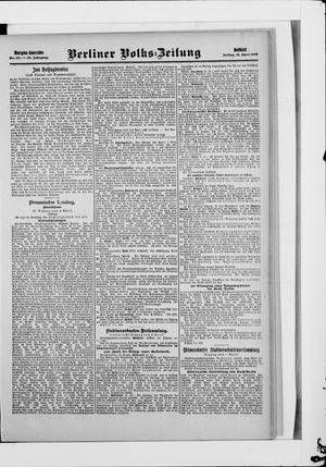 Berliner Volkszeitung vom 10.04.1908