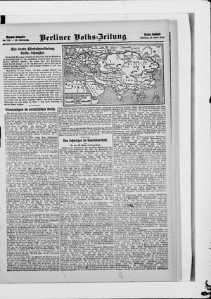 Berliner Volkszeitung vom 12.04.1908
