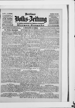 Berliner Volkszeitung vom 02.05.1908