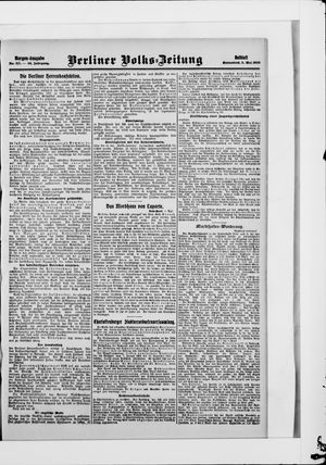 Berliner Volkszeitung vom 09.05.1908
