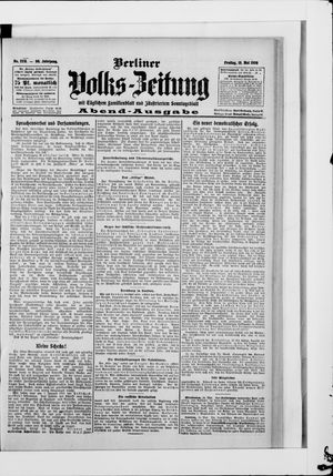 Berliner Volkszeitung vom 15.05.1908