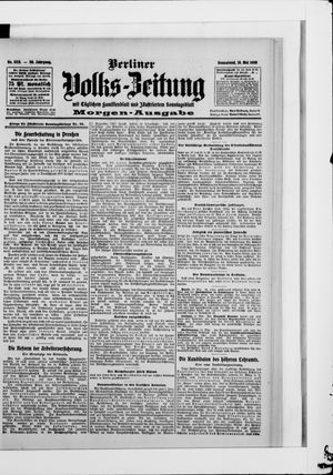 Berliner Volkszeitung vom 16.05.1908