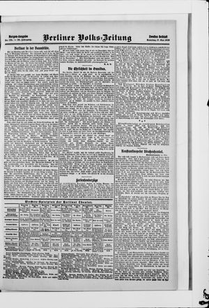Berliner Volkszeitung on May 17, 1908