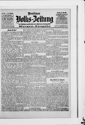 Berliner Volkszeitung vom 19.05.1908
