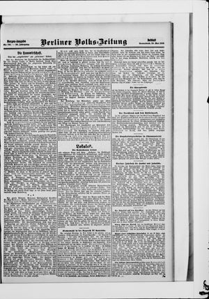 Berliner Volkszeitung vom 23.05.1908