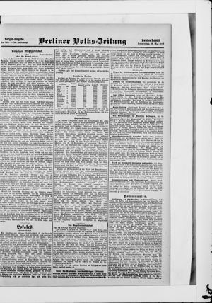 Berliner Volkszeitung vom 28.05.1908