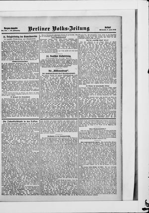 Berliner Volkszeitung vom 17.06.1908