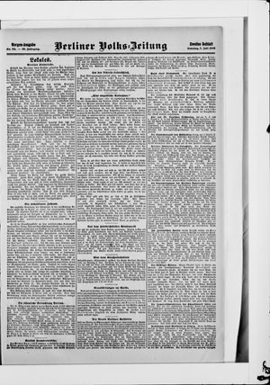 Berliner Volkszeitung vom 05.07.1908