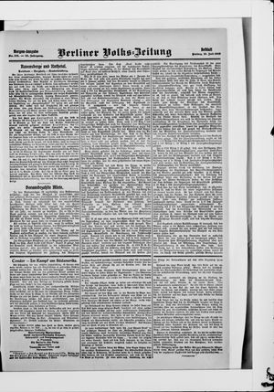 Berliner Volkszeitung vom 10.07.1908