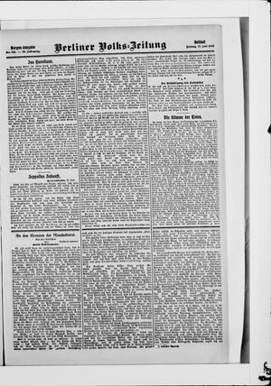 Berliner Volkszeitung vom 17.07.1908