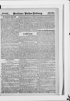Berliner Volkszeitung vom 19.07.1908