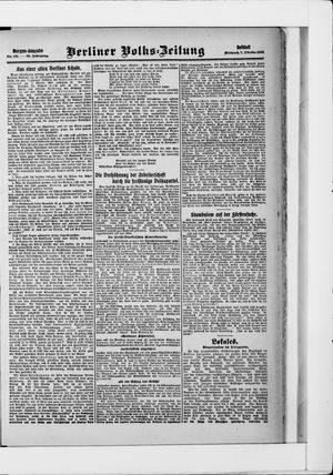 Berliner Volkszeitung vom 07.10.1908