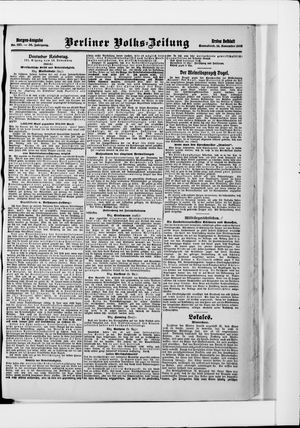 Berliner Volkszeitung on Nov 14, 1908