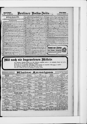Berliner Volkszeitung vom 22.11.1908