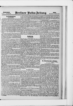 Berliner Volkszeitung on Dec 5, 1908