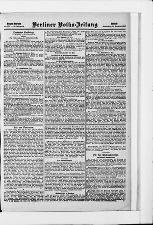 Berliner Volkszeitung vom 10.12.1908