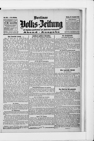Berliner Volkszeitung vom 28.12.1908