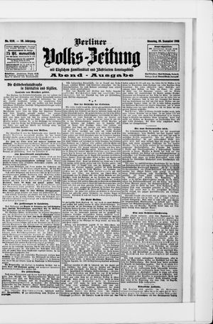Berliner Volkszeitung vom 29.12.1908