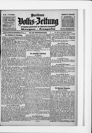Berliner Volkszeitung vom 16.01.1909