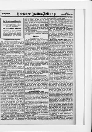 Berliner Volkszeitung on Jan 26, 1909
