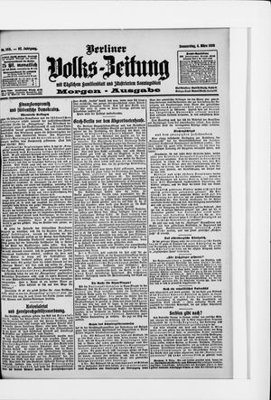 Berliner Volkszeitung vom 04.03.1909