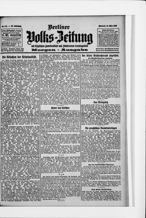 Berliner Volkszeitung on Mar 10, 1909