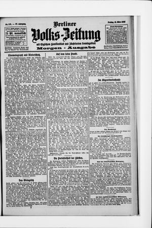 Berliner Volkszeitung vom 12.03.1909