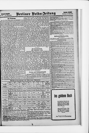 Berliner Volkszeitung on Mar 14, 1909