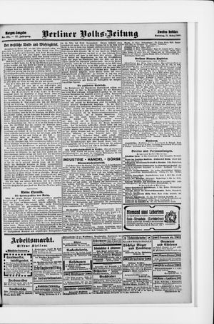 Berliner Volkszeitung vom 21.03.1909