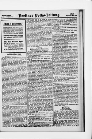 Berliner Volkszeitung vom 26.03.1909