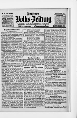 Berliner Volkszeitung on Mar 31, 1909
