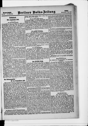 Berliner Volkszeitung vom 01.05.1909