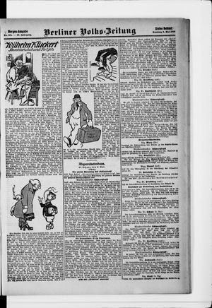 Berliner Volkszeitung vom 09.05.1909