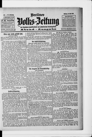 Berliner Volkszeitung vom 10.05.1909