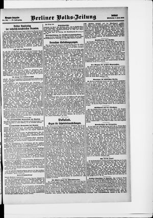 Berliner Volkszeitung vom 02.06.1909